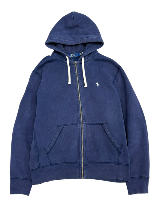 Vintage Ralph Lauren Navy Zip Hoodie
