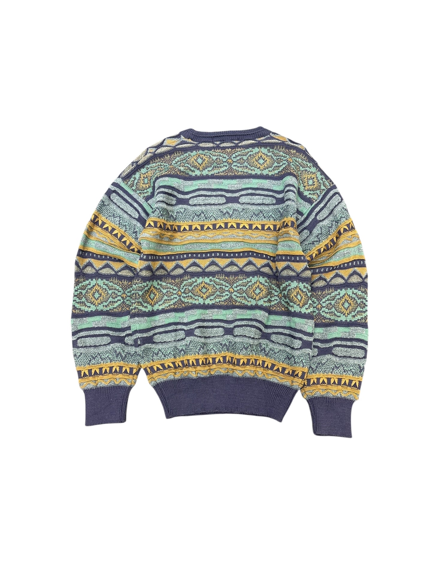 Vintage "Pre&Vision" 3d Knit Sweater