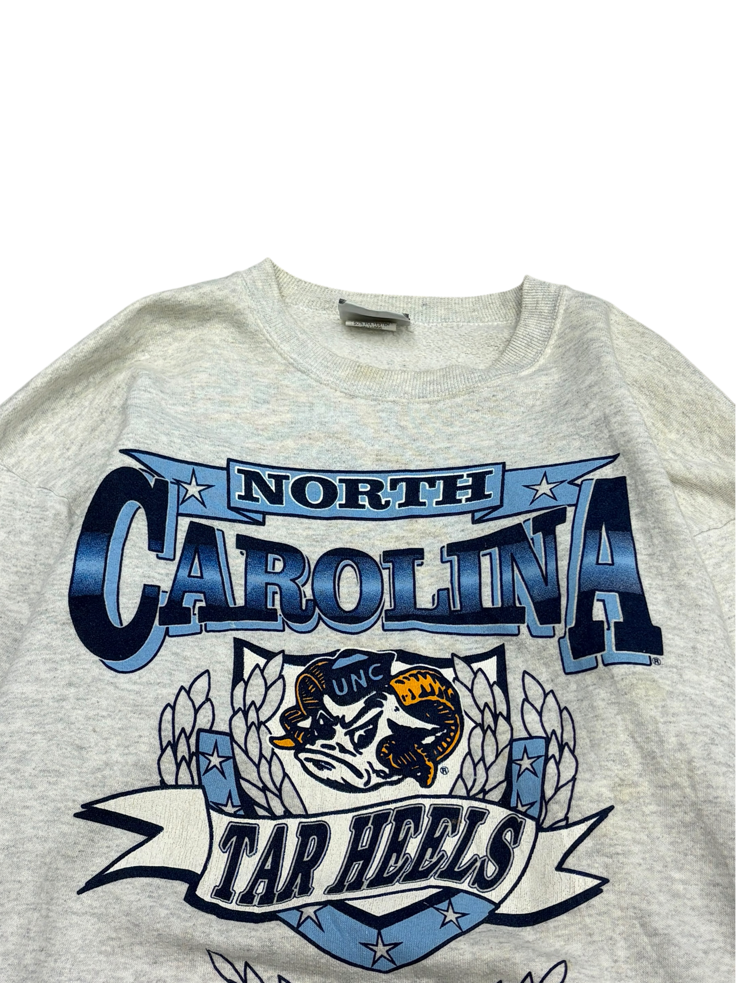 Vintage North Carolina White Sweater