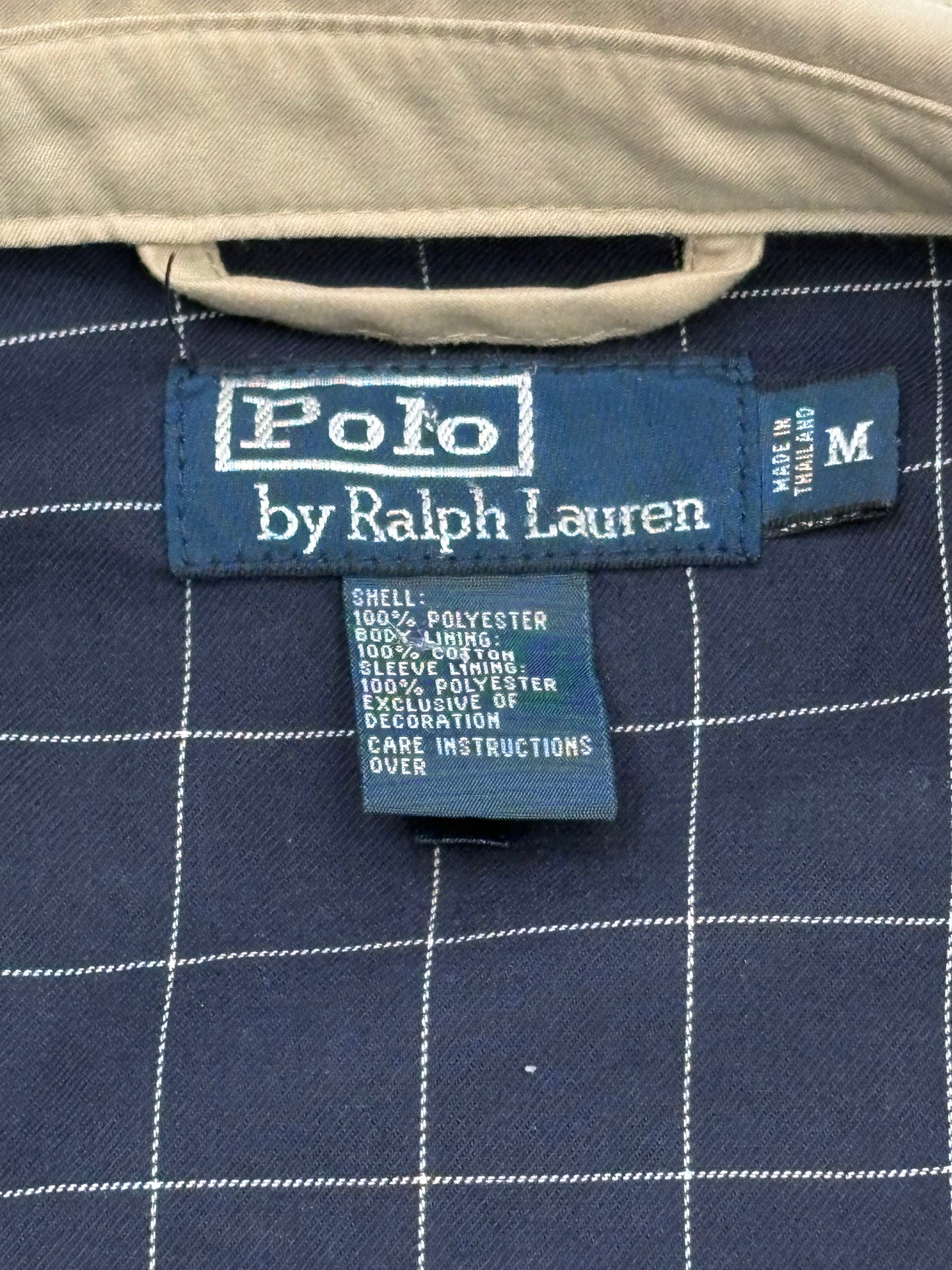 Vintage Ralph Lauren Harrington Jacket Beige