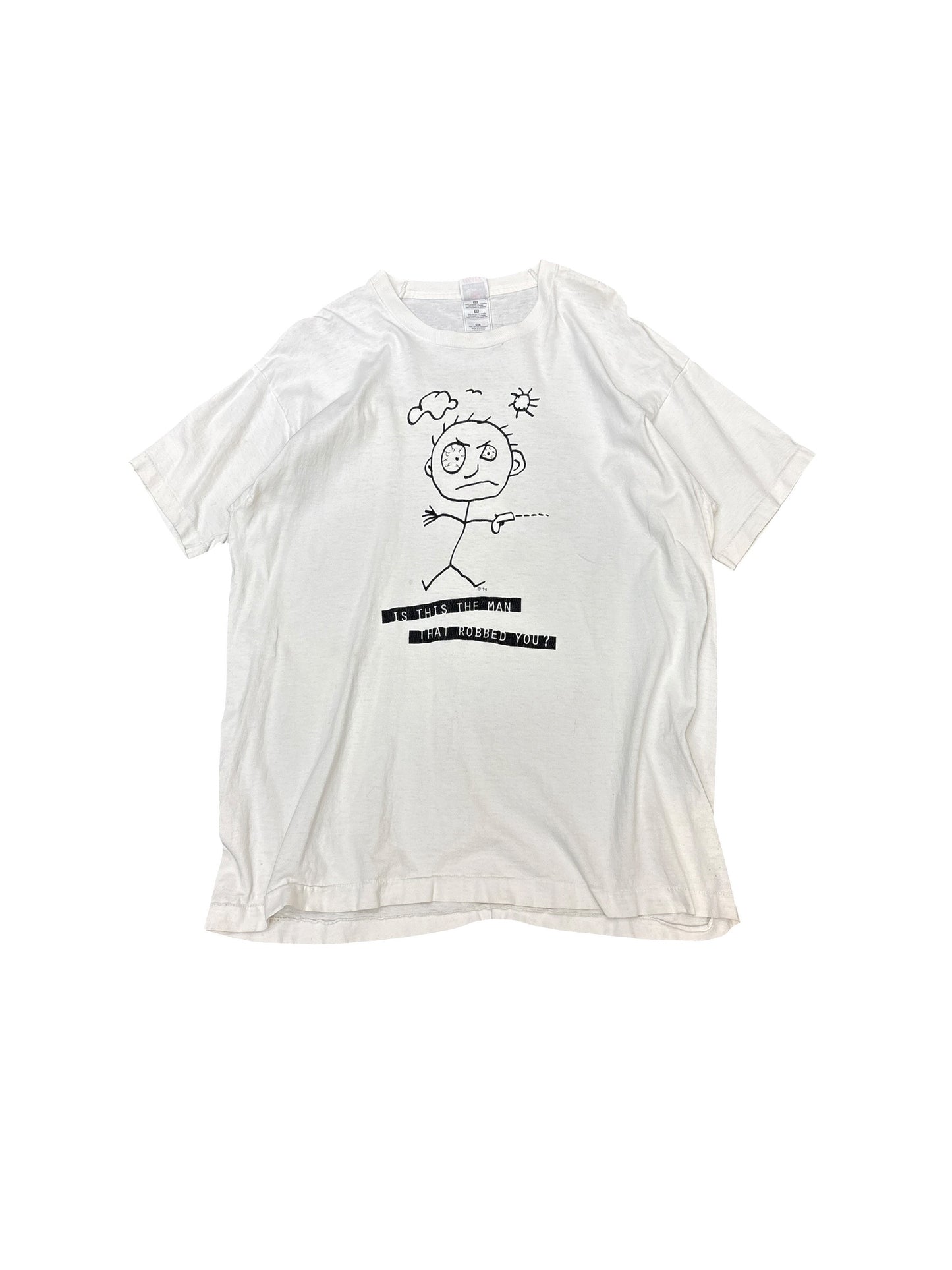 Vintage "Is This The Man Who Robbed You?" Tee