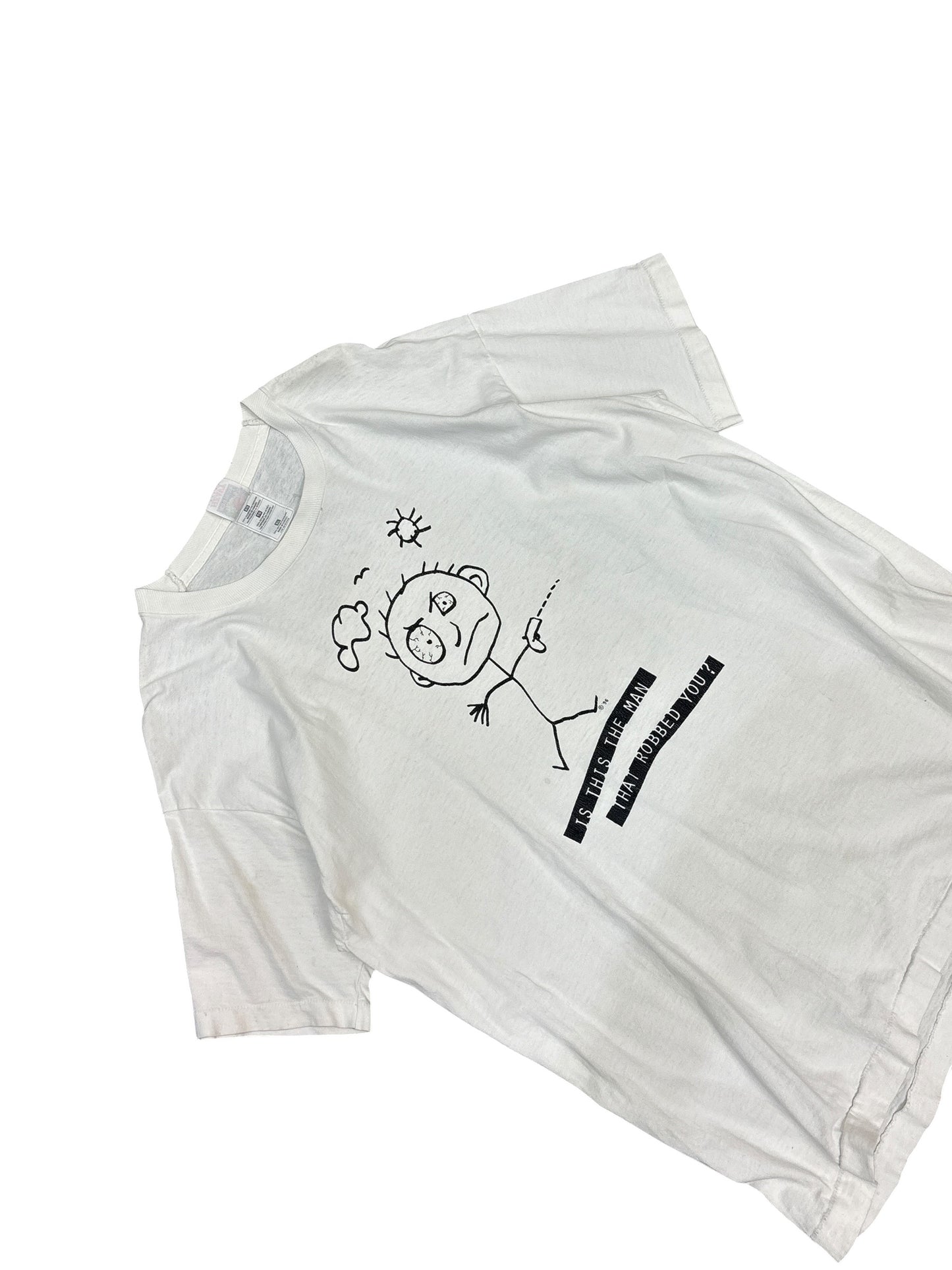 Vintage "Is This The Man Who Robbed You?" Tee