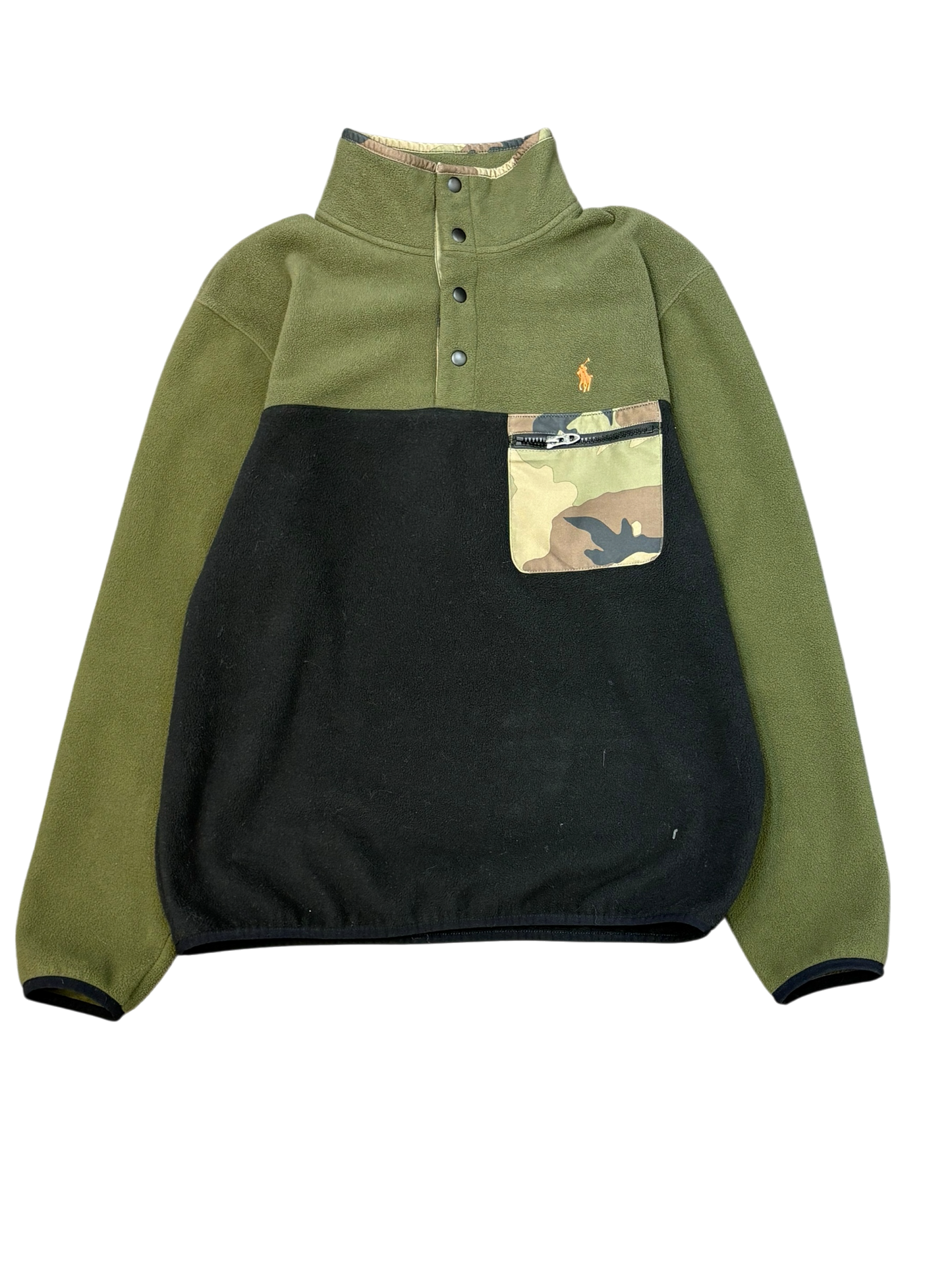 Vintage Ralph Lauren Color Blocked Fleece Pullover
