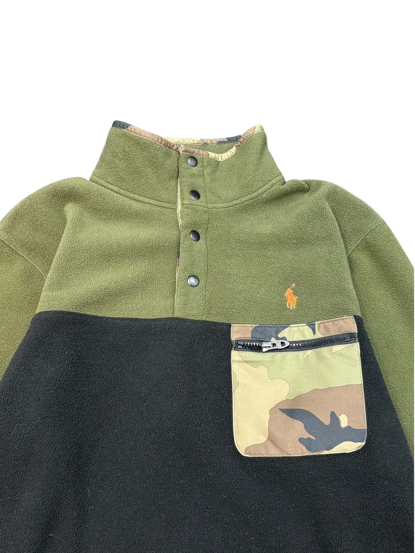 Vintage Ralph Lauren Color Blocked Fleece Pullover