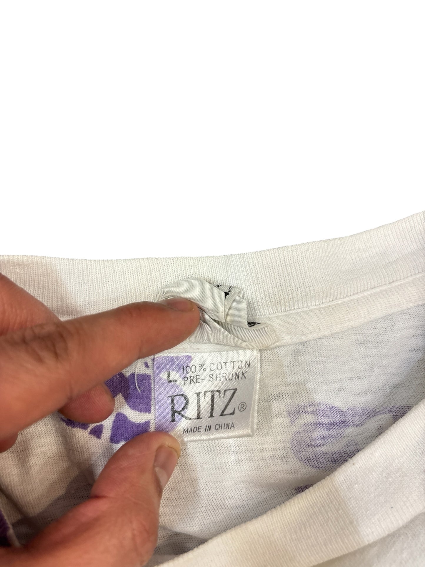 Vintage Magic Johnson LA Lakers AOP Tee
