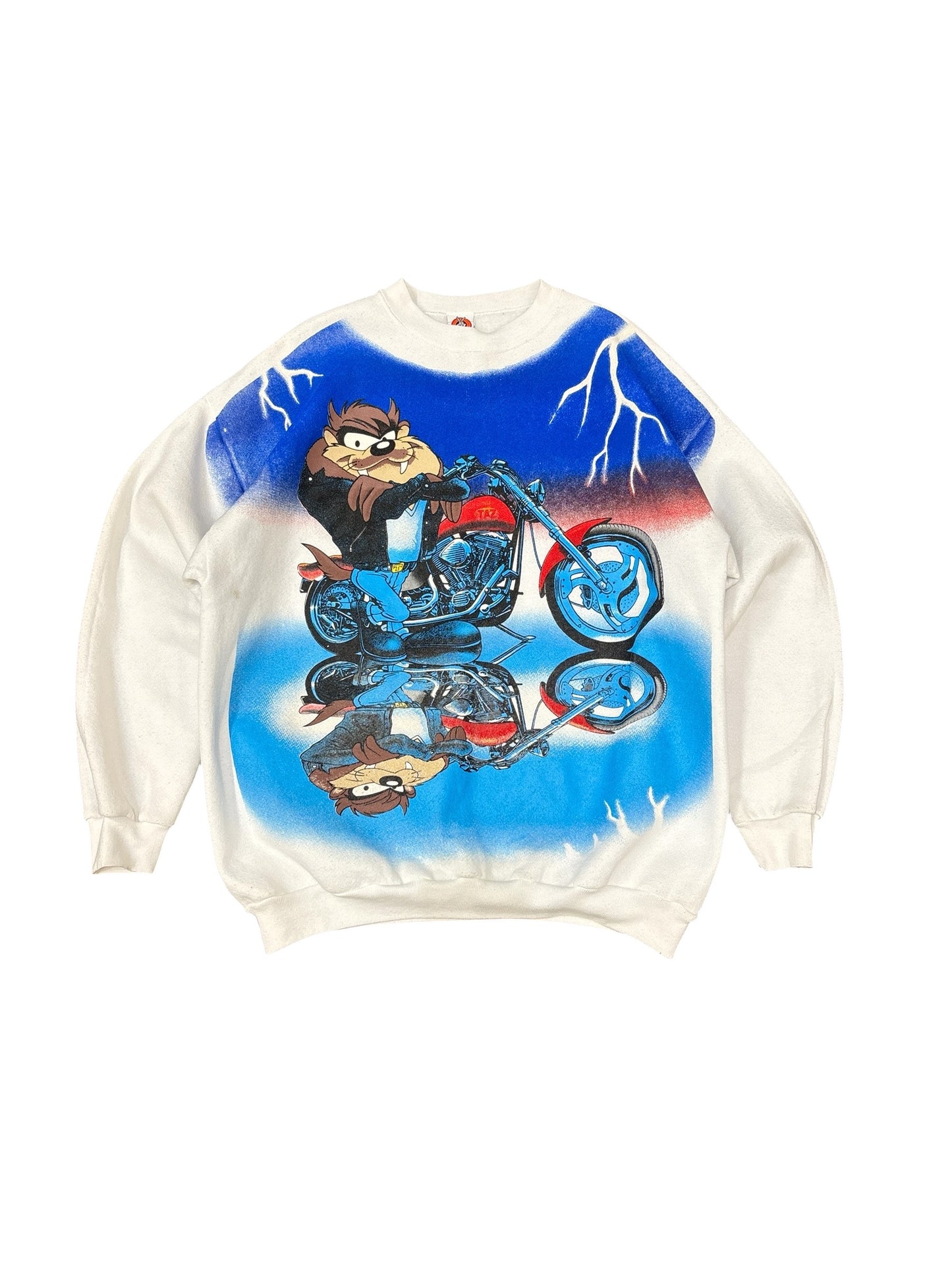 Vintage Looney Tunes Taz AOP Sweater