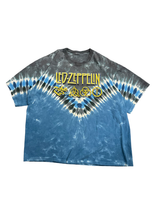 Vintage Liquid Blue Led Zappelin Tee