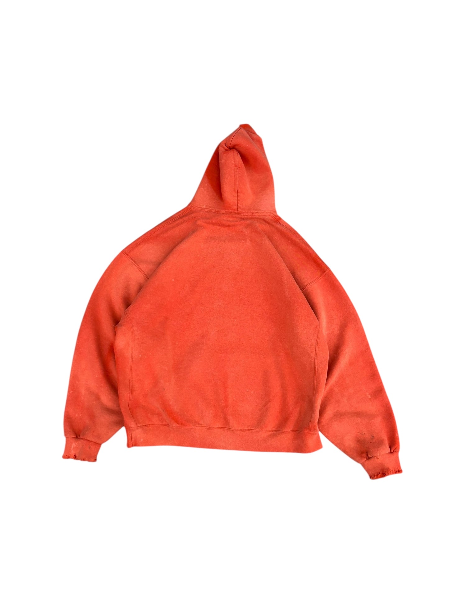 Unified Big Logo Vintage Wash Hoodie - Orange