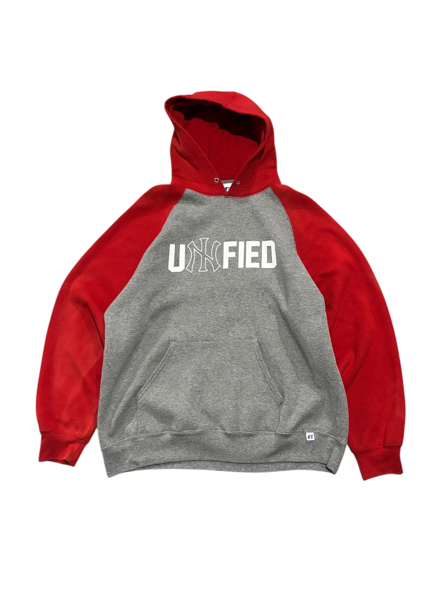 Unified Hoodie - Grey & Red