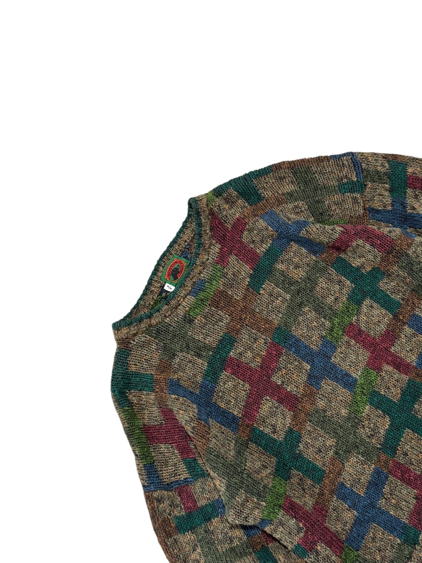 Vintage "Boston Traders" Knit Sweater