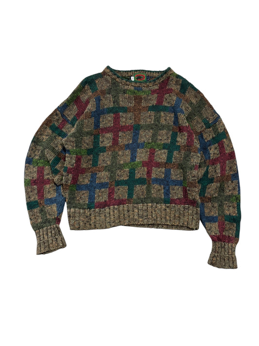 Vintage "Boston Traders" Knit Sweater
