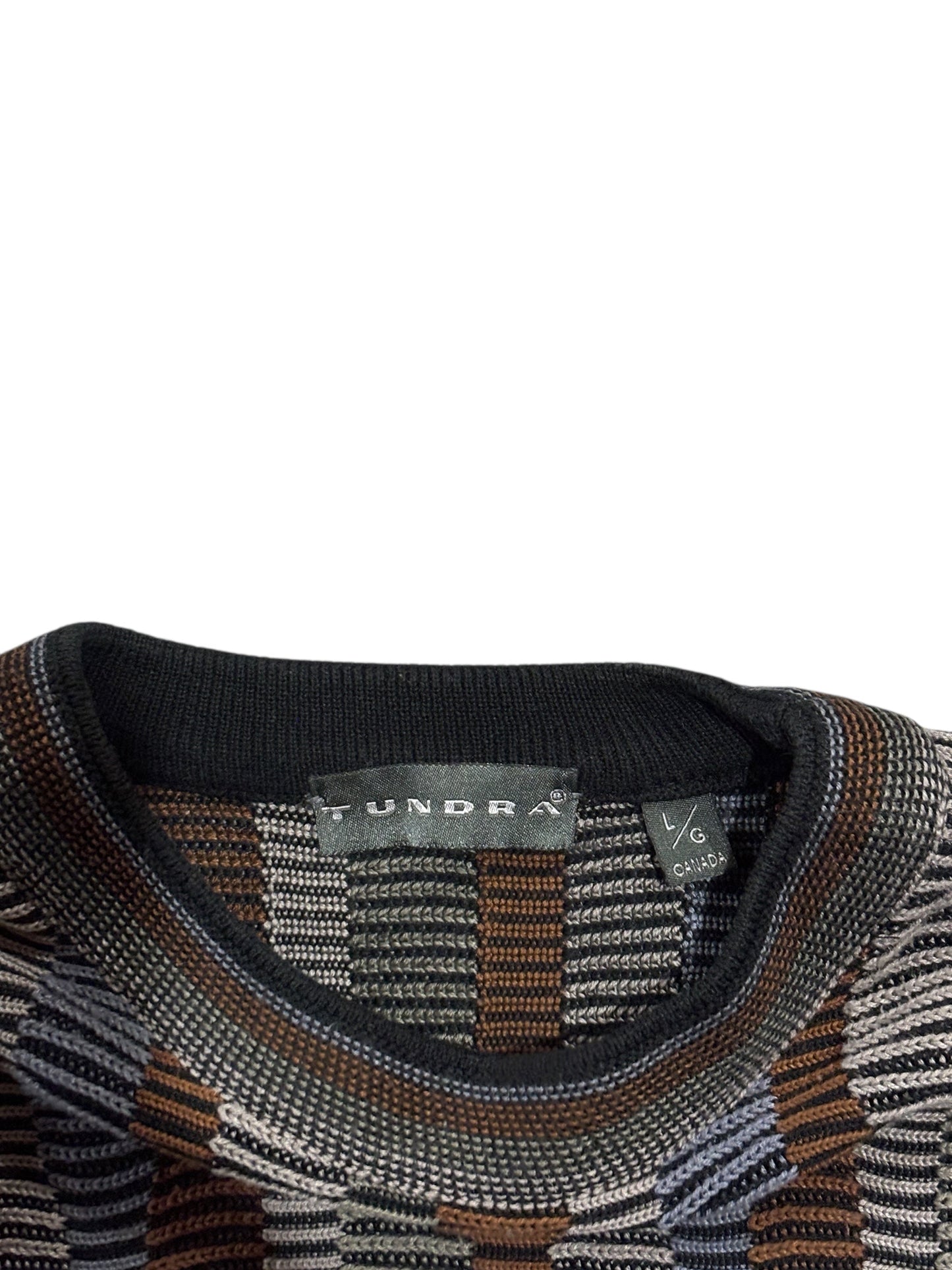 Vintage Tundra 3d Knit Sweater