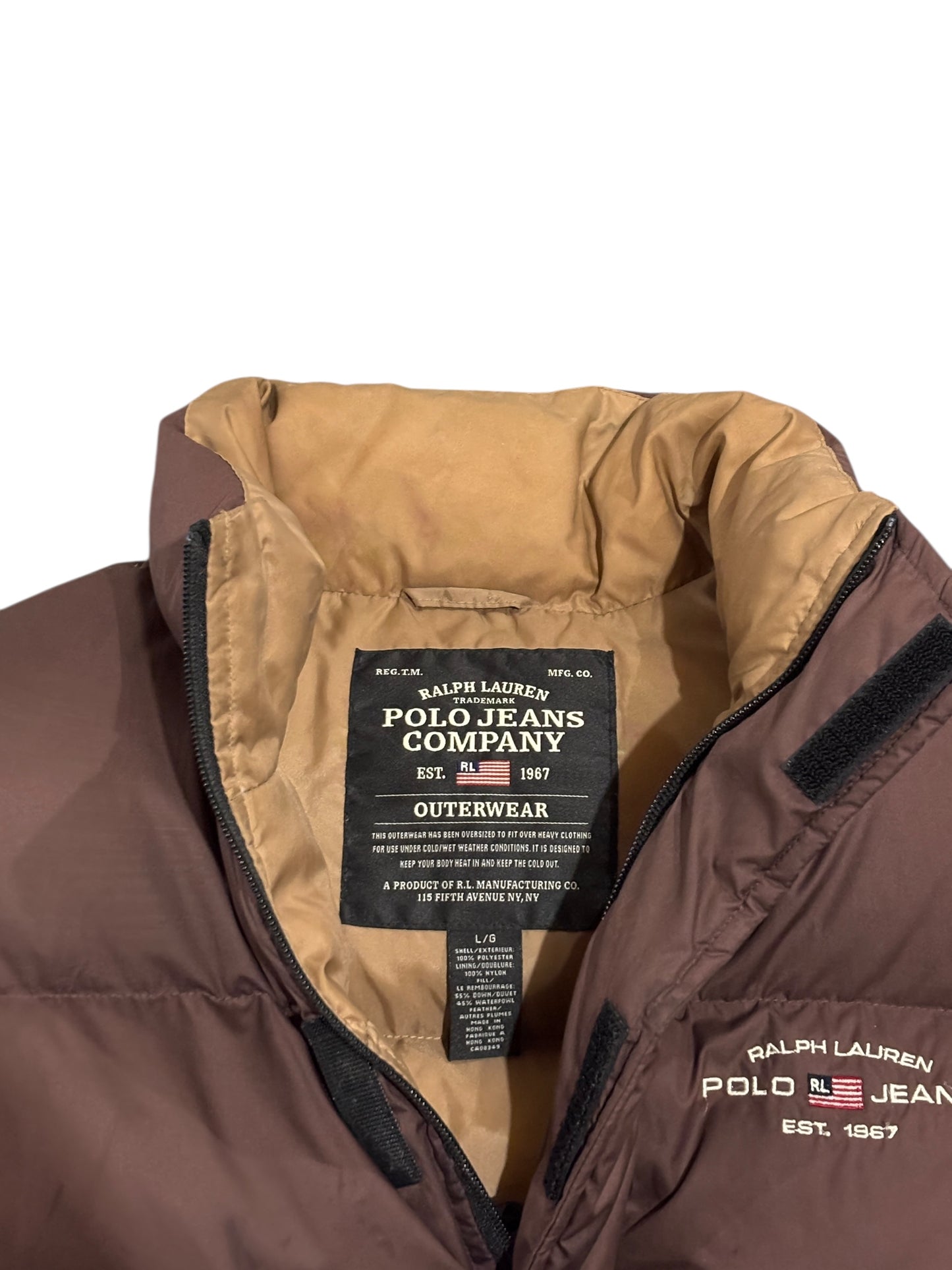 Vintage Polo Ralph Lauren Puffer Vest