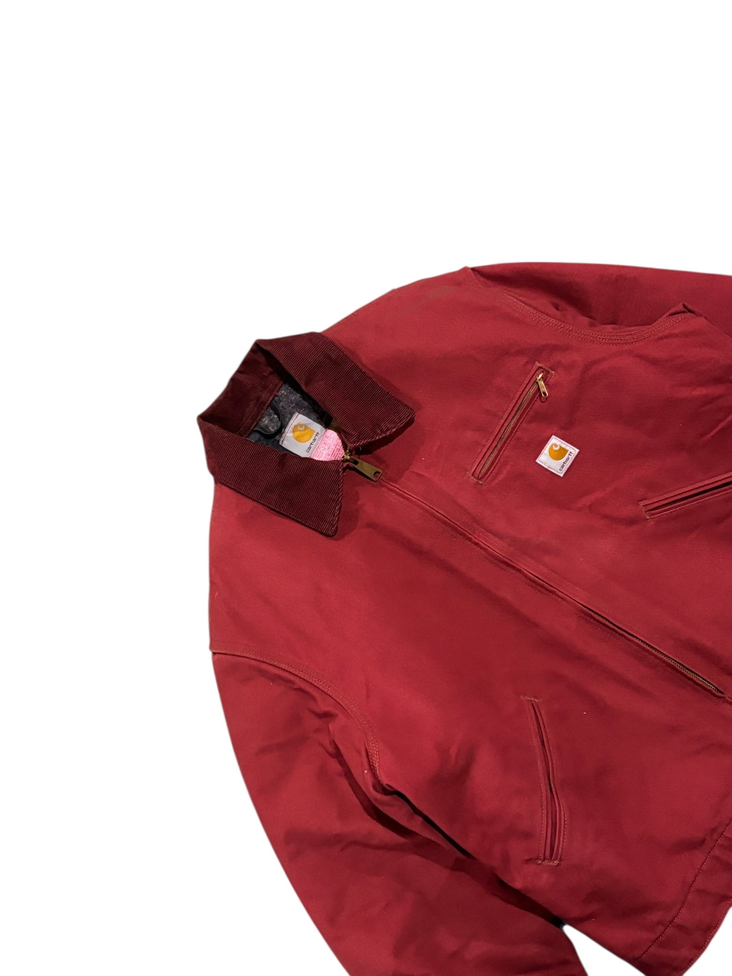 Vintage Carhartt Detroit Jacket Cherry Red