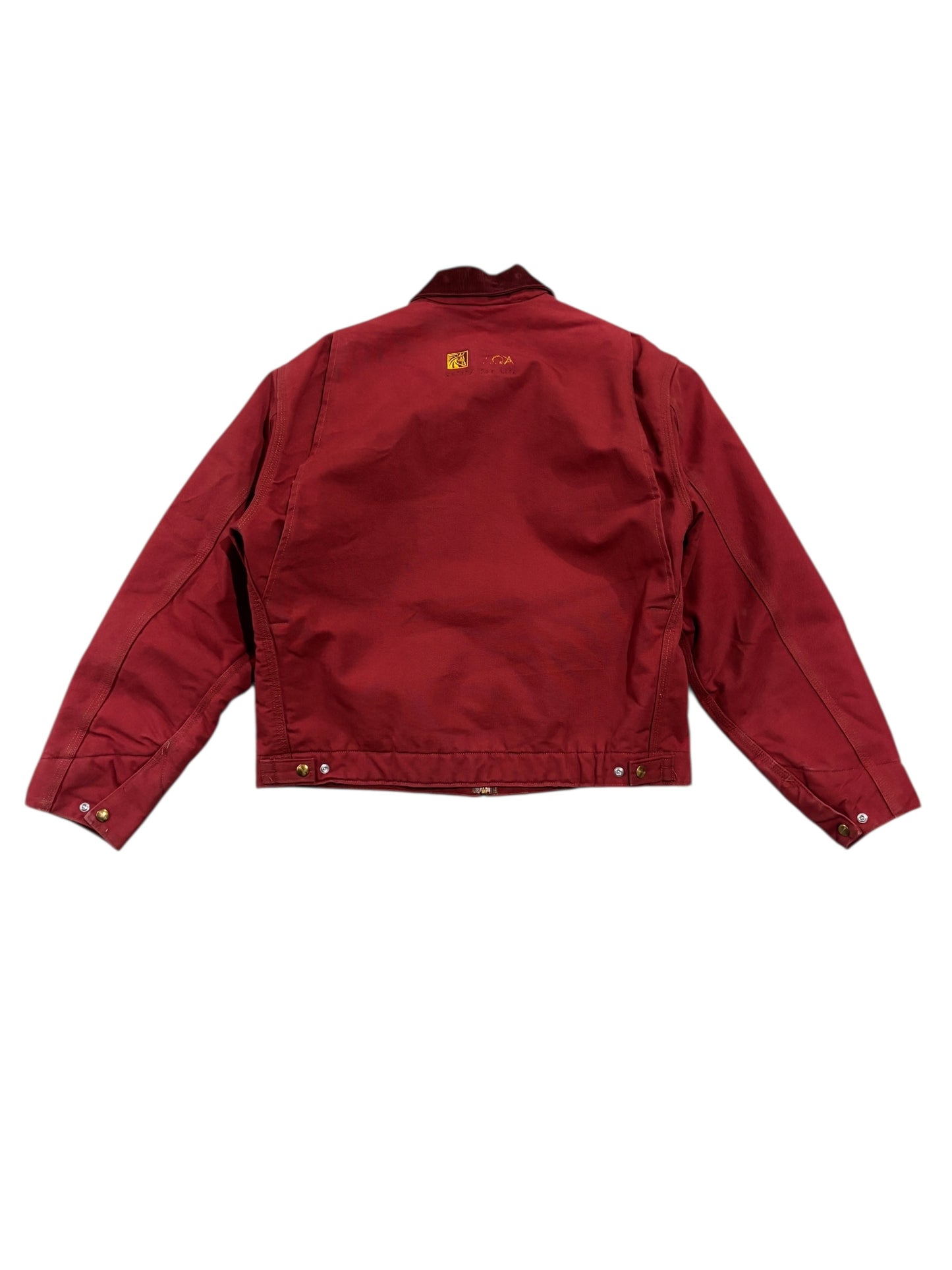 Vintage Carhartt Detroit Jacket Cherry Red