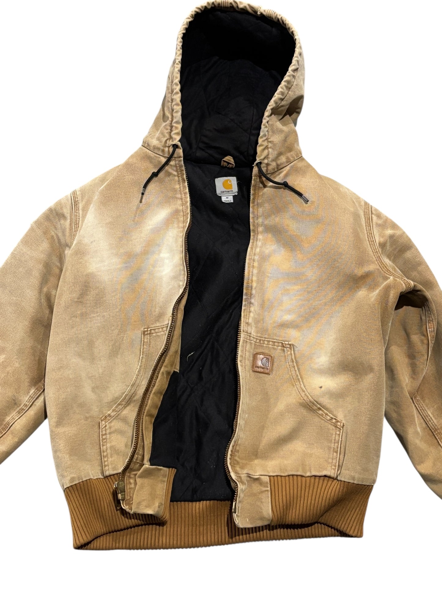 Vintage Hooded Carhartt Jacket Sand